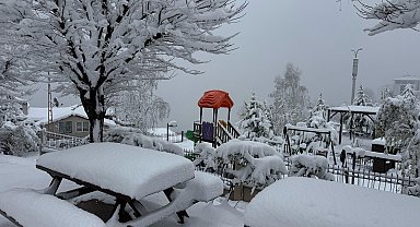 Ordu'da eğitime kar engeli