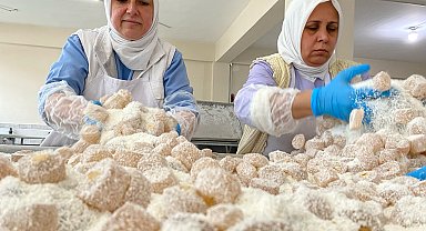 Otellerin dolduğu Safranbolu'da 300 ton lokum satılması hedefleniyor