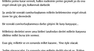 Özgür Özel: Esas güç millettir ve sonunda millet kazanır