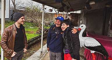 Şarkıcı Aydilge'den Adem Yılmaz ve Yaren Leylek'e ziyaret