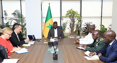 Savunma Sanayii Başkanı Görgün, Senegal Cumhuriyeti Başbakanı Sonko tarafından kabul edildi