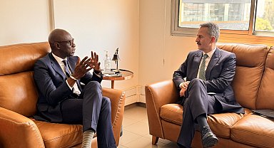 Savunma Sanayii Başkanı Görgün, Senegal'de HASSMAR Genel Sekreteri Ndiaye'yi ziyaret etti