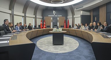 Siyasi partilerden CHP'ye destek ziyaretleri