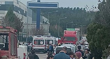 Sızan amonyak gazından etkilenen 10 işçi tedaviye alındı