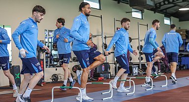 Trabzonspor salonda çalıştı
