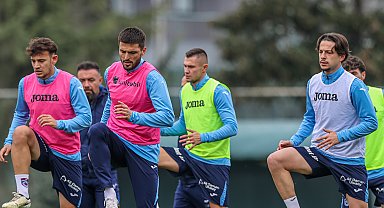 Trabzonspor'da Göztepe maçı hazırlıkları sürüyor