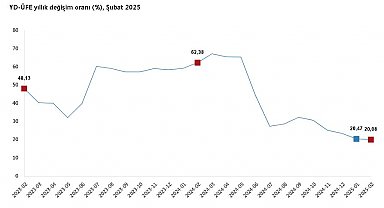 TÜİK: Yurt dışı üretici fiyatları şubatta arttı