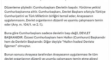 Uçum: Cumhurbaşkanına saygı, anayasal düzene uymanın bir gereğidir