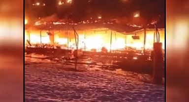 Uludağ'da otel yangını; 1 ölü