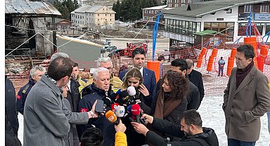 Uludağ'da otel yangını; milli kayakçı ile babası hayatını kaybetti