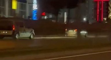 'Dur' ihtarına uymayan sürücü, otomobiliyle ters yöne girdi