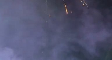 'Kafede kavga' ihbarına giden polislere havai fişekli kutlama