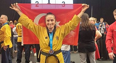 'Süper Babaanne' Avrupa Tekvando Poomsea Şampiyonası'nda 3. oldu