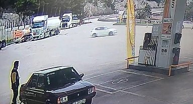 Akaryakıt istasyonunda drift atan sürücüye 46 bin TL ceza