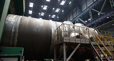 Akkuyu NGS'nin 4'üncü Güç Ünitesi için reaktör kabının kaynak işlemini tamamladı