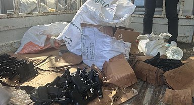 Ankara'da kaçakçılık operasyonu; 100 ruhsatsız tabanca ele geçirildi