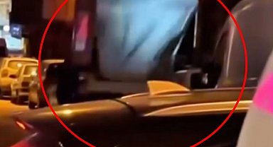 Araca tabanca ile ateş edip kaçtılar; kamyonette saklanırken yakalandılar