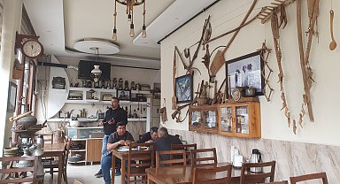 Baba yadigarı lokantasını müzeye çevirdi