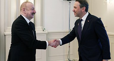 Bakan Bayraktar, Azerbaycan Cumhurbaşkanı Aliyev ile görüştü