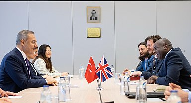 Bakan Fidan, İngiliz mevkidaşı Lammy ile görüştü