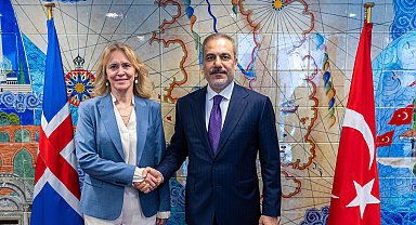 Bakan Fidan, İzlanda Dışişleri Bakanı Gunnarsdottir ile görüştü