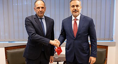 Bakan Fidan, Yunan mevkidaşı Yerapetritis ile görüştü