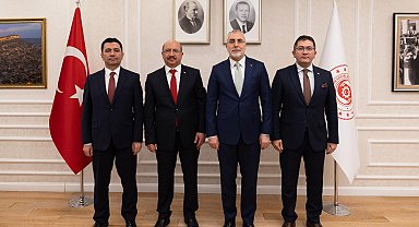 Bakan Işıkhan, DDK Başkanı Tanrıkulu'nu kabul etti