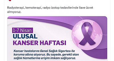 Bakan Işıkhan: Kanser tedavilerinde ilave ücret almıyoruz