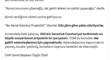 Bakan Kurum: 'Bu Kanal İstanbul Projesidir' diyorlar, göz göre göre yalan söylüyorlar