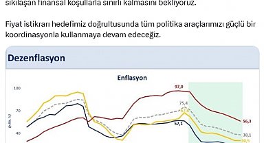 Bakan Şimşek: Fiyat istikrarı için tüm politika araçlarımızı kullanmaya devam edeceğiz
