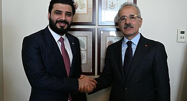 Bakan Uraloğlu, Suriye Sivil Havacılık Genel Müdürü Salibi ile görüştü
