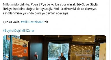 Bakan Yerlikaya: Esnaflarımıza yönelik boykot çağrıları milletimizin emeğine ihanettir