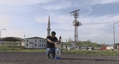 Bingöl'de, yoğun koku yayan bir firma ve çevresinde emisyon ölçümü yapıldı