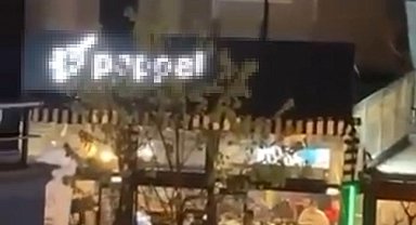 Bursa'da taraftar kavgası kamerada