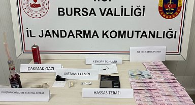 Bursa'da uyuşturucu operasyonu; 2 tutuklama