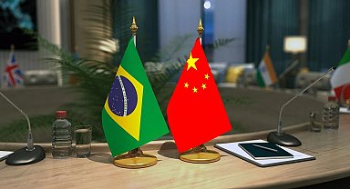 Çin ve Brezilya dışişleri bakanları bir araya geldi