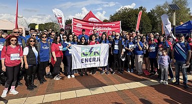 CK Enerji, 80 kişilik koşu takımı ile maratonda yer aldı