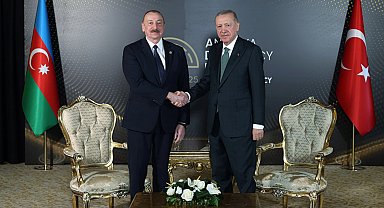 Cumhurbaşkanı Erdoğan, Aliyev, Milatoviç ve Osmani-Sadriu ile görüştü