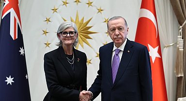 Cumhurbaşkanı Erdoğan, Avustralya Genel Valisi Mostyn ile görüştü