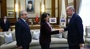 Cumhurbaşkanı Erdoğan, DEM Parti heyetini kabul etti