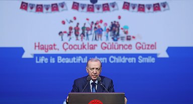 Cumhurbaşkanı Erdoğan: Dünyayı siz çocuklar güzelleştireceksiniz