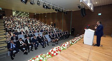 Cumhurbaşkanı Yardımcısı Yılmaz, KKTC'de Lefkoşa Yeni Devlet Hastanesi Tanıtım Toplantısı'na katıldı