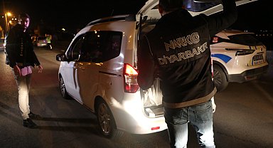 Diyarbakır'da, 300 polisin katılımıyla 'Narko Hançer' uygulaması