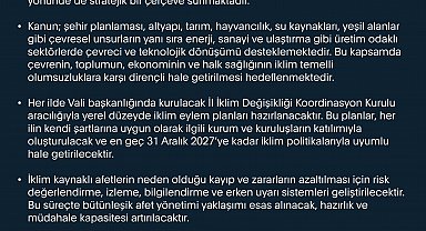 DMM: İklim Kanunu Teklifi'nin özgürlükleri kısıtlayan hükmü bulunmamaktadır
