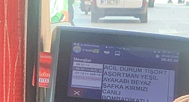 Dolmuşların elektronik otomasyon sistemine asılsız canlı bomba uyarısı gönderdi