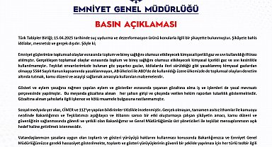 EGM'den Türk Tabipler Birliği'nin şikayetine ilişkin açıklama