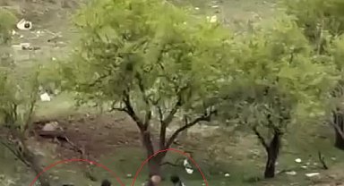 Elazığ'da genç kızların kavgası kamerada