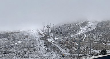 Erciyes'e nisan karı