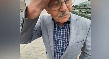 Eşini otobüste unuttu; yaşadığı paniği torunu cep telefonuyla görüntüledi