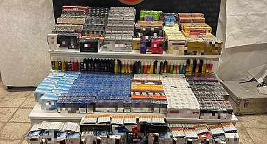 Eskişehir'de 500 bin TL değerinde kaçak ürün ele geçirildi